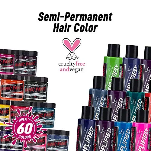2 x Manic Panic High Voltage Classic Cream Formula Colour Hair Dye (Hot Hot Pink) - Image 6